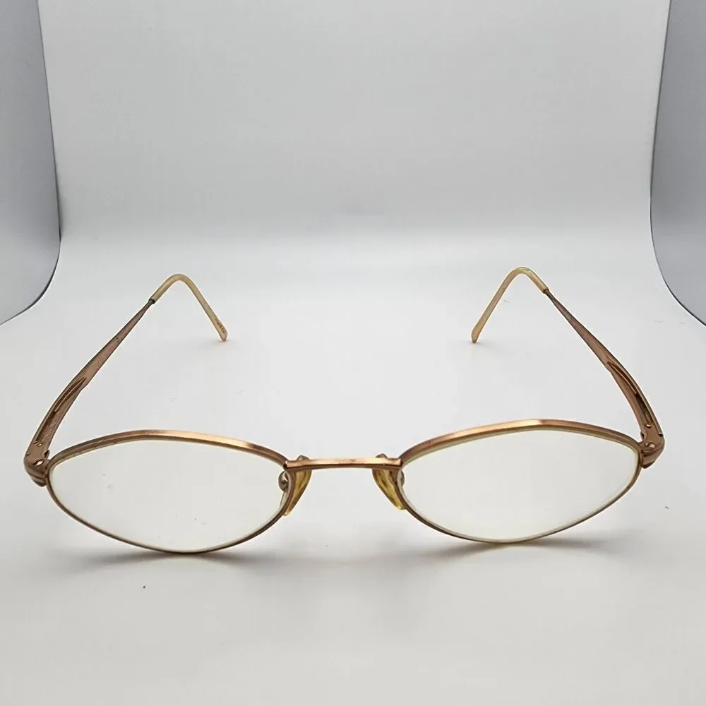 Cottet Gold Prescription Glasses Frames